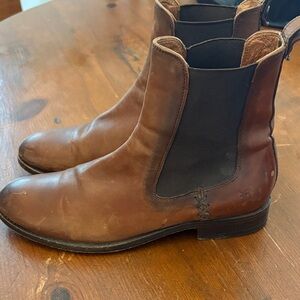 Women’s Frye Brown Leather Chelsea Boots